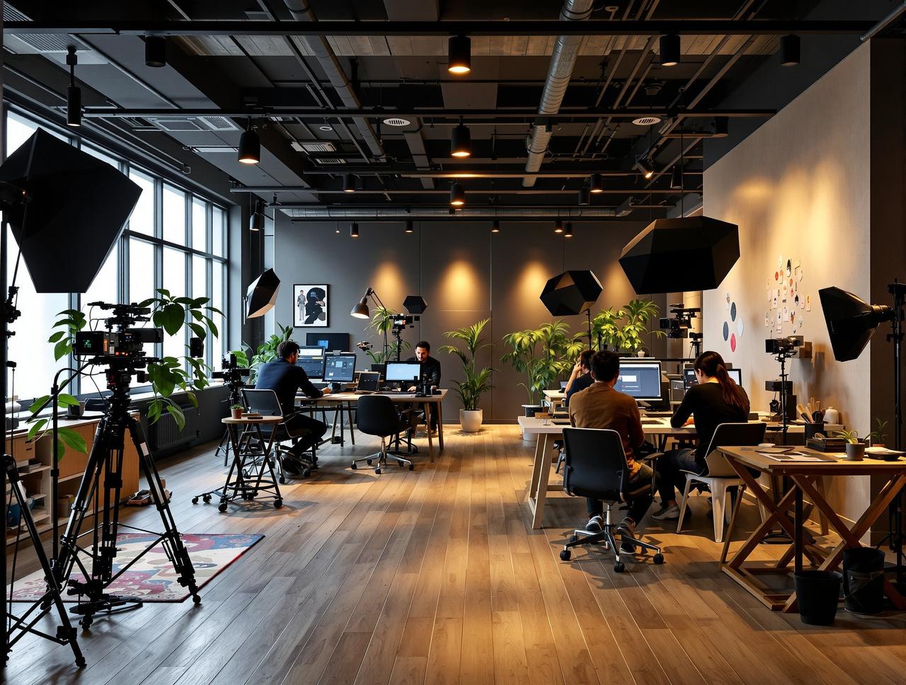 小蓝视频制作现场